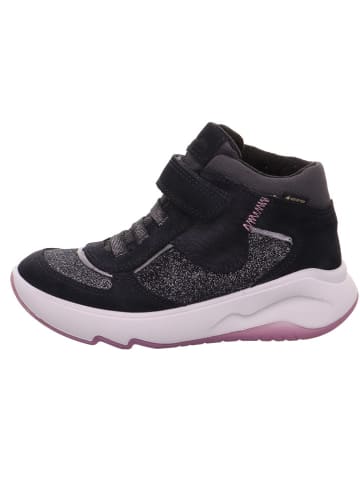 superfit Leder-Sneakers "Melody" in Schwarz