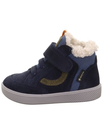 superfit Leder-Winterboots "Supies" in Dunkelblau