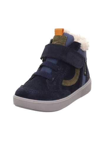 superfit Leder-Winterboots "Supies" in Dunkelblau