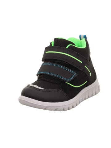 superfit Leren sneakers "Sport 7" zwart/groen