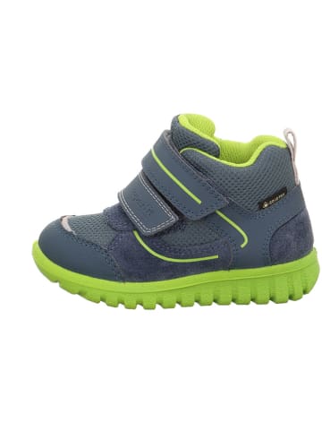 superfit Leren sneakers "Sport 7" blauw/groen