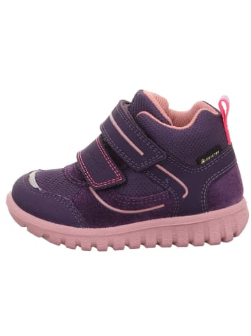 superfit Leren sneakers "Sport 7" pruimkleurig/lichtroze