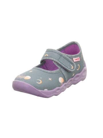 superfit Hausschuhe "Bubble" in Grau/ Lila