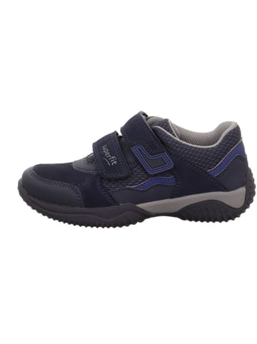 superfit Leder-Sneakers "Storm" in Dunkelblau