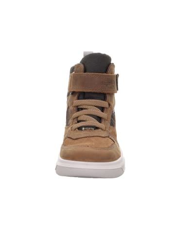 superfit Leder-Sneakers "Cosmo" in Hellbraun