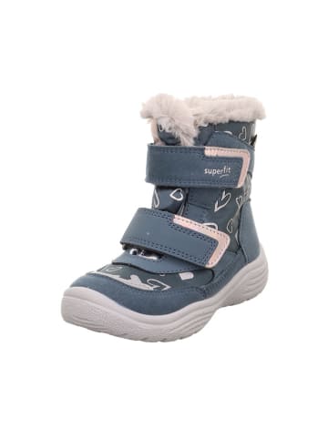superfit Leren winterlaarzen "Crystal" donkerblauw