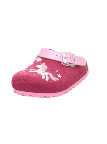 superfit Clogs "Fussbettpantoffel" roze