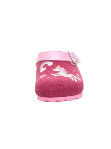 superfit Clogs "Fussbettpantoffel" in Pink