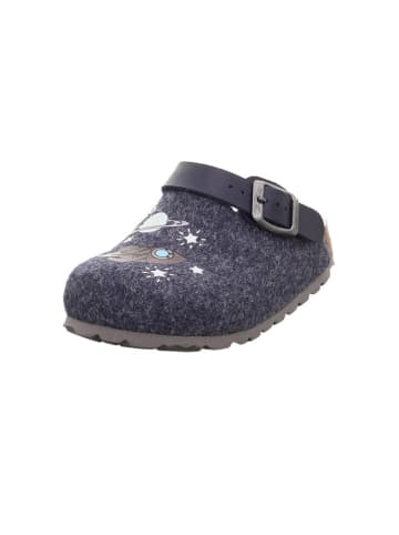superfit Clogs "Fussbettpantoffel" in Dunkelblau