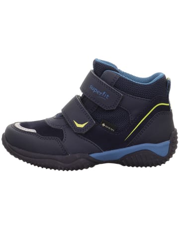 superfit Leder-Sneakers "Storm" in Dunkelblau