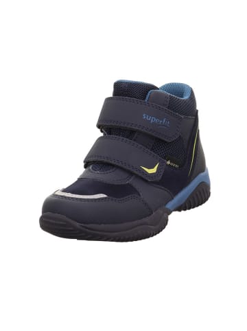superfit Leder-Sneakers "Storm" in Dunkelblau