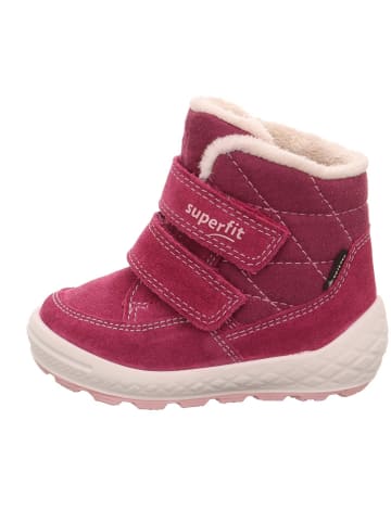 superfit Leder-Winterboots "Groovy 2.0" in Pink