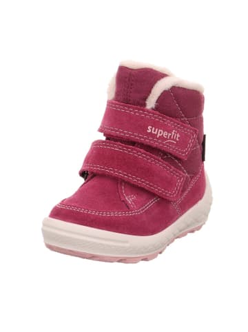 superfit Leder-Winterboots "Groovy 2.0" in Pink