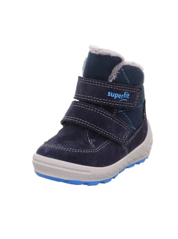 superfit Leren winterboots "Groovy 2.0" donkerblauw