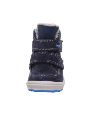 superfit Leder-Winterboots "Groovy 2.0" in Dunkelblau