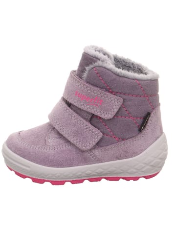 superfit Leder-Winterboots "Groovy 2.0" in Lila