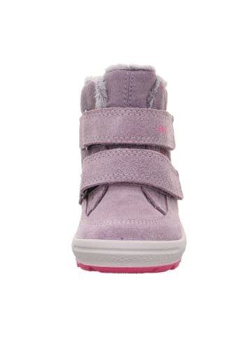 superfit Leder-Winterboots "Groovy 2.0" in Lila