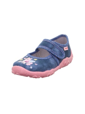 superfit Hausschuhe "Bonny" in Blau/ Rosa