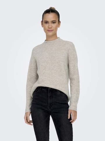 ONLY Sweter w kolorze beżowym