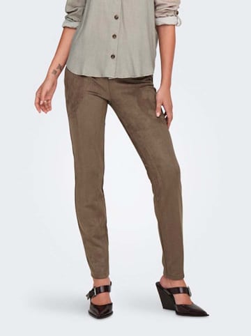 ONLY Leggings in Hellbraun