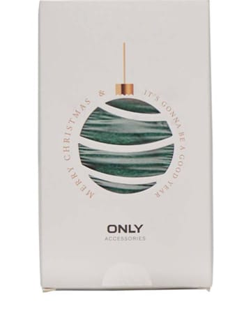 ONLY 3-delige set: fleece sokken rood/lichtbruin/groen