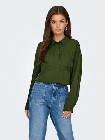 ONLY Bluse in Grün