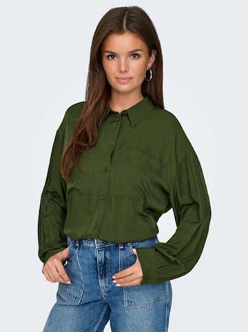 ONLY Bluse in Grün