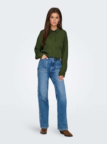 ONLY Bluse in Grün