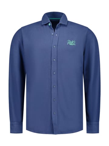 NEW ZEALAND AUCKLAND Blouse - regular fit - donkerblauw