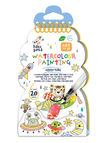haku yoka Wassermalbuch "Abenteuer" - ab 3 Jahren