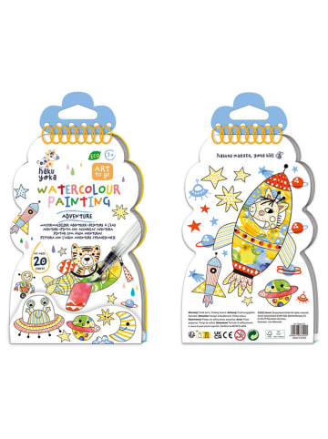 haku yoka Wassermalbuch "Abenteuer" - ab 3 Jahren
