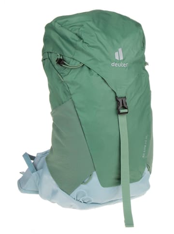 Deuter Wanderrucksack "AC Lite 22 SL" in Grün/ Hellblau - (B)30 x (H)56 x (T)23 cm