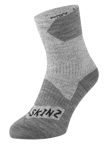 SEALSKINZ Funktionssocken "Bircham" in Grau