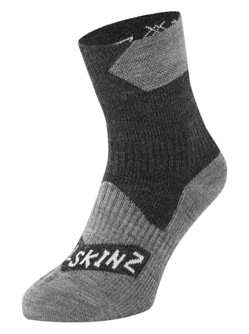 SEALSKINZ Funktionssocken "Bircham" in Grau/ Anthrazit
