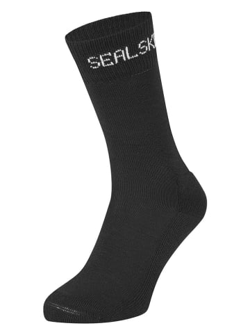 SEALSKINZ Funktionssocken "Suffield" in Schwarz