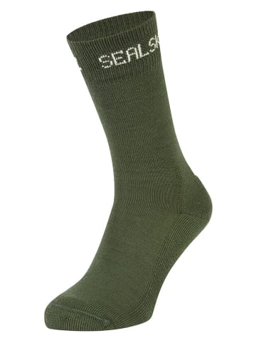 SEALSKINZ Funktionssocken "Suffield" in Khaki