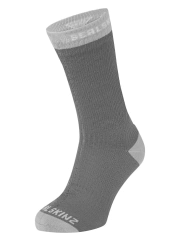 SEALSKINZ Funktionssocken "Wiveton" in Grau