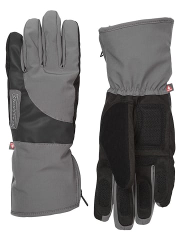 SEALSKINZ Fahrradfingerhandschuhe "Marsham" in Grau/ Schwarz