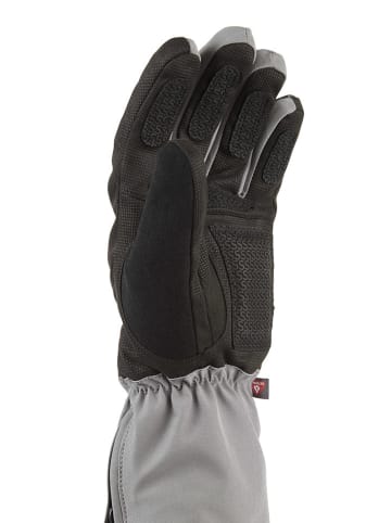 SEALSKINZ Fahrradfingerhandschuhe "Marsham" in Grau/ Schwarz
