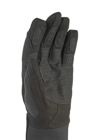 SEALSKINZ Funktionsfingerhandschuhe "Harling" in Khaki/ Schwarz