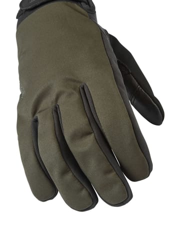 SEALSKINZ Funktionsfingerhandschuhe "Kelling" in Khaki/ Schwarz