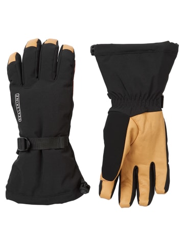 SEALSKINZ Ski-/ Snowboardhandschuhe "Fransham" in Schwarz/ Hellbraun