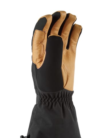 SEALSKINZ Ski-/ Snowboardhandschuhe "Fransham" in Schwarz/ Hellbraun