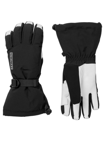 SEALSKINZ Ski-/ Snowboardhandschuhe "Fransham" in Schwarz/ Weiß