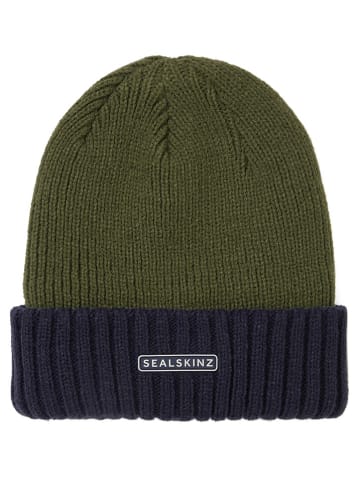 SEALSKINZ Funktionsmütze "Bacton" in Grün/ Dunkelblau