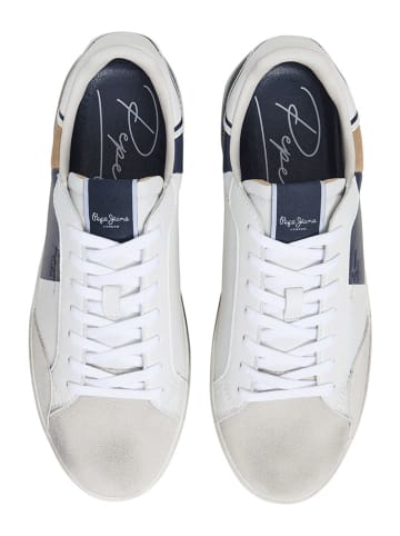 Pepe Jeans FOOTWEAR Sneakersy "Lane Main" ze wzorem