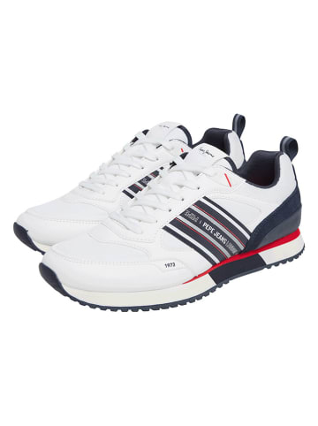 Pepe Jeans FOOTWEAR Sneakers "Dublin Young" wit