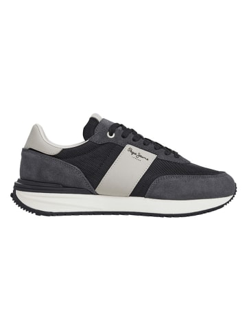Pepe Jeans FOOTWEAR Sneakersy "Buster Supra" w kolorze czarnym