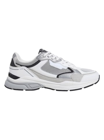 Pepe Jeans FOOTWEAR Sneakers "Dave Master" in Weiß/ Grau