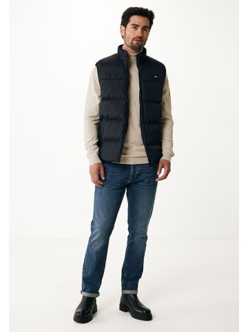 Mexx Doorgestikte bodywarmer in zwart